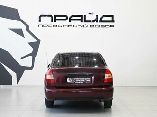 2008 Hyundai Accent ТагАЗ II, красный, 319900 рублей, вид 4