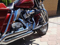 2008 Harley-Davidson Road King, пурпурный, 1080000 рублей - вид 3