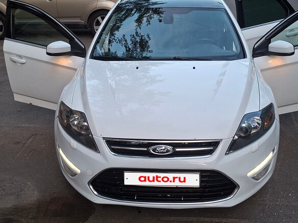 2012 Ford Mondeo IV Рестайлинг, белый - вид 1