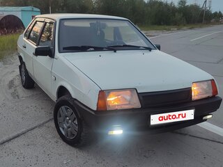 1998 Lada (ВАЗ) 21099, белый, 160000 рублей, вид 2