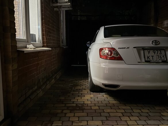 2007 Toyota Mark X I Рестайлинг, белый, 1300000 рублей - вид 8