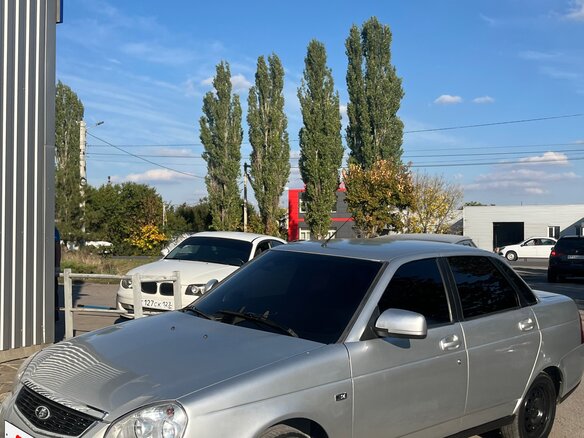 2012 Lada (ВАЗ) Priora I, серебристый - вид 3