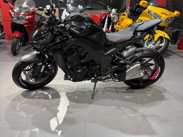 2017 Kawasaki Z 1000, чёрный, 845000 рублей - вид 16