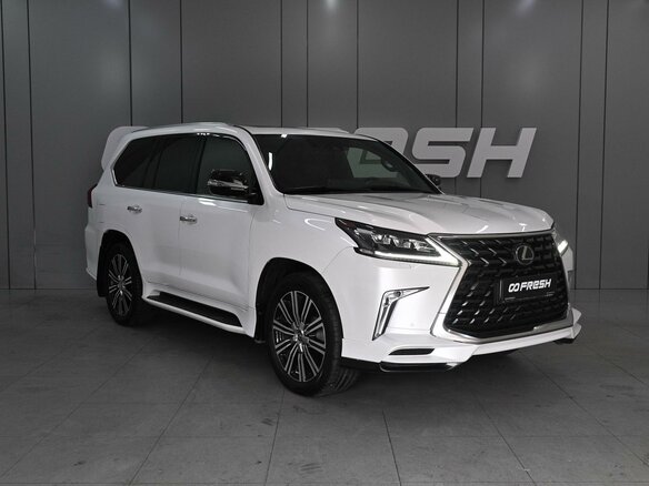 2021 Lexus LX 570 III Рестайлинг 2, белый, 9979000 рублей