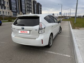 2013 Toyota Prius Alpha I (ZVW40/41), белый, 999990 рублей, вид 4