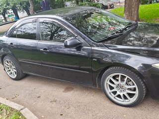 2006 Mazda 6 I (GG) Рестайлинг, чёрный, 450000 рублей, вид 5
