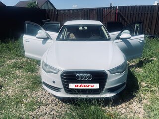 2014 Audi A6 IV (C7), белый, 1570000 рублей, вид 2