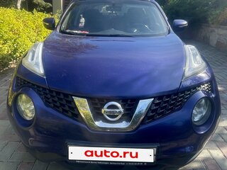 2017 Nissan Juke I Рестайлинг, синий, 1380000 рублей, вид 1