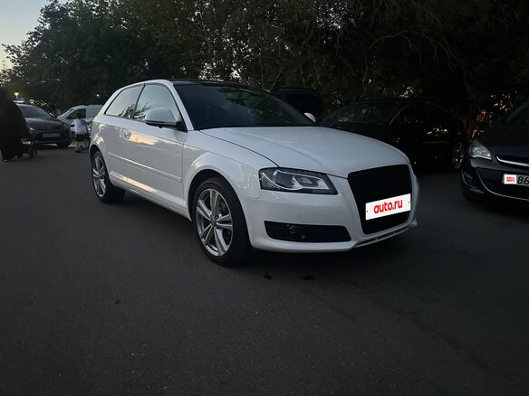 2008 Audi A3 II (8P) Рестайлинг 2, белый, 720000 рублей - вид 2