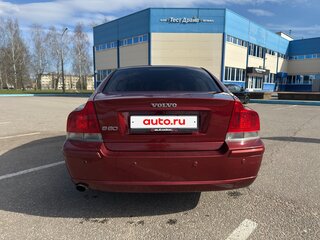 2007 Volvo S60 I Рестайлинг, красный, 600000 рублей, вид 3
