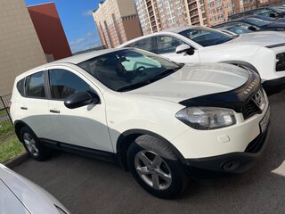 2013 Nissan Qashqai I Рестайлинг, белый, 1075000 рублей, вид 3