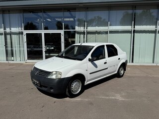 2007 Renault Logan I, белый, 170000 рублей, вид 1