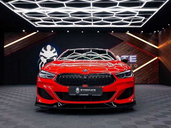 2021 BMW 8 серии Gran Coupe 840i II (G14/G15/G16), красный, 6500000 рублей - вид 5