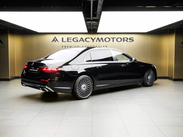 2026 Mercedes-Benz Maybach S-Класс 580 II (Z223) Рестайлинг, чёрный - вид 2