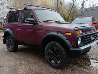 2002 Lada (ВАЗ) 2121 (4x4) I Рестайлинг, пурпурный, 150000 рублей, вид 3