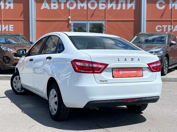 2017 Lada (ВАЗ) Vesta I, белый - вид 6