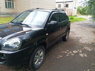 2008 Hyundai Tucson I, чёрный, 900000 рублей, вид 4