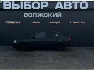 2008 Hyundai Accent ТагАЗ II, чёрный, 290000 рублей, вид 4