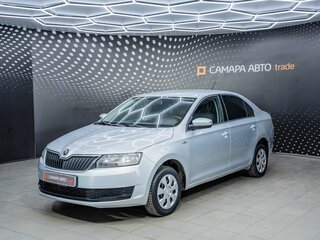 2018 Skoda Rapid I Рестайлинг, серебристый, 600000 рублей, вид 1