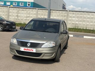2010 Renault Logan I Рестайлинг, бежевый, 199000 рублей, вид 2