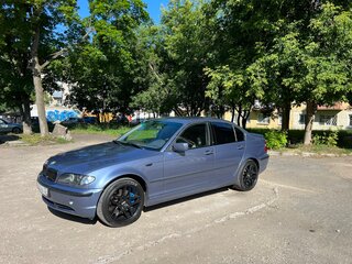 2001 BMW 3 серии 330xi IV (E46) Рестайлинг, серый, 860000 рублей, вид 4