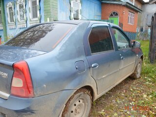 2011 Renault Logan I Рестайлинг, синий, 230000 рублей, вид 1