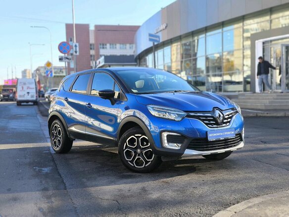 2020 Renault Kaptur I Рестайлинг, синий, 1710000 рублей - вид 2
