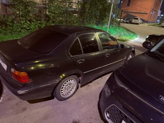 1993 BMW 3 серии 318i III (E36), чёрный, 250000 рублей, вид 2