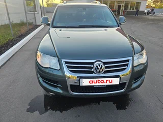 2008 Volkswagen Touareg I Рестайлинг, зелёный, 1280000 рублей, вид 2