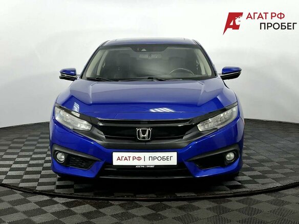 2015 Honda Civic X, синий, 1610000 рублей - вид 2