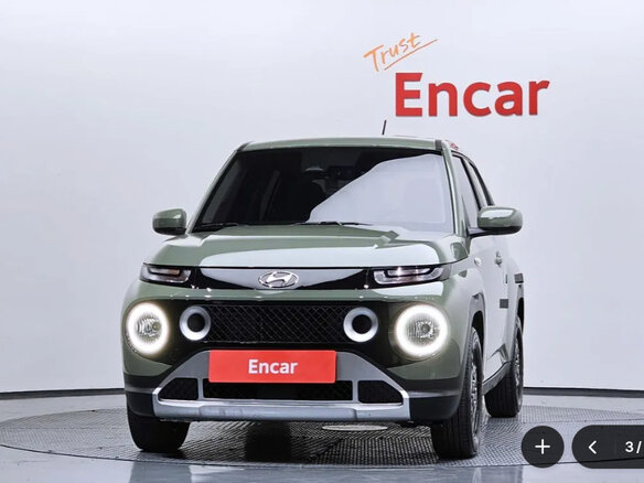 2022 Hyundai Casper I, зелёный, 1150000 рублей - вид 2