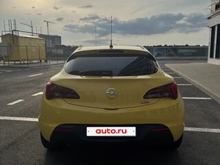 2014 Opel Astra GTC J Рестайлинг, жёлтый, 1050000 рублей, вид 3
