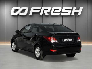 2011 Hyundai Solaris I, чёрный, 698000 рублей, вид 2