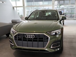 2020 Audi Q5 40 TDI II (FY) Рестайлинг, зелёный, 4600000 рублей, вид 1
