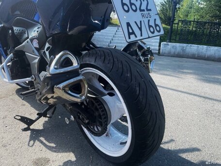 2008 Kawasaki Z 1000, синий, 500000 рублей, вид 4