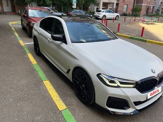 2020 BMW 5 серии 530d xDrive VII (G30/G31/G38) Рестайлинг, белый, 5900000 рублей, вид 2