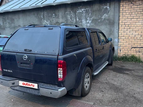 2008 Nissan Navara (Frontier) III (D40), синий, 650000 рублей, вид 3