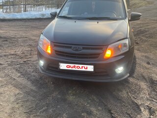 2012 Lada (ВАЗ) Granta I, синий, 335000 рублей, вид 3