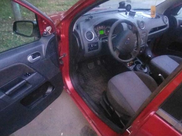 2008 Ford Fusion I Рестайлинг, красный, 350000 рублей - вид 4