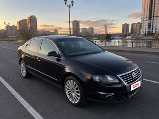 2008 Volkswagen Passat B6, чёрный, 790000 рублей, вид 1