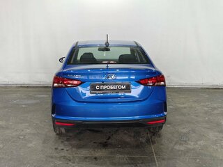 2021 Hyundai Solaris II Рестайлинг, синий, 1570000 рублей, вид 5