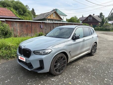 2021 BMW X3 M Competition I (F97) Рестайлинг, серый, 7390000 рублей, вид 1