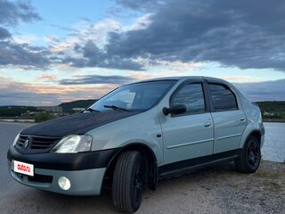 2006 Renault Logan I, голубой, 220000 рублей, вид 1