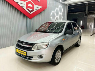 2013 Lada (ВАЗ) Granta I, голубой, 420000 рублей, вид 3