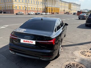 2021 Audi A6 45 TFSI V (C8), чёрный, 4970000 рублей, вид 2