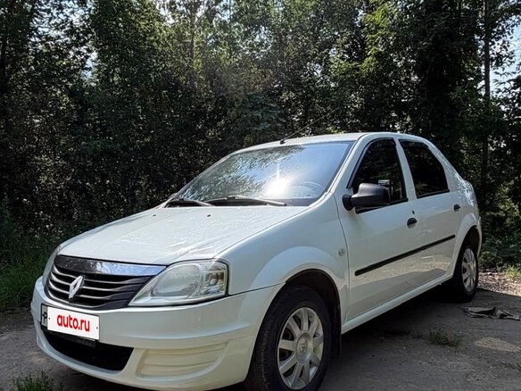 2010 Renault Logan I Рестайлинг, белый, 499000 рублей - вид 12