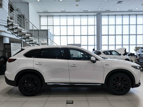 2021 Mazda CX-9 II, белый, 4400000 рублей, вид 4