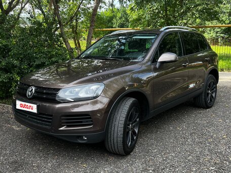 2010 Volkswagen Touareg II, чёрный, 2000000 рублей, вид 1