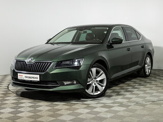 2018 Skoda Superb III, зелёный, 2079585 рублей, вид 1