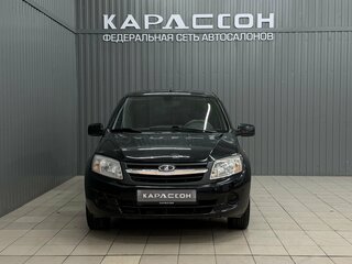 2013 Lada (ВАЗ) Granta I, чёрный, 370000 рублей, вид 3